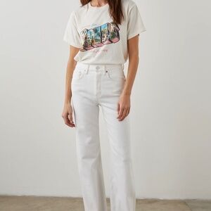 Rails Getty Wide Leg Jeans - Vintage Ecru